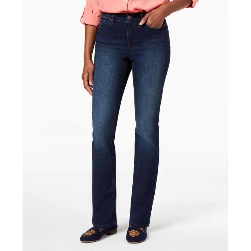 Charter Club Petite Lexington Straight-Leg Jeans